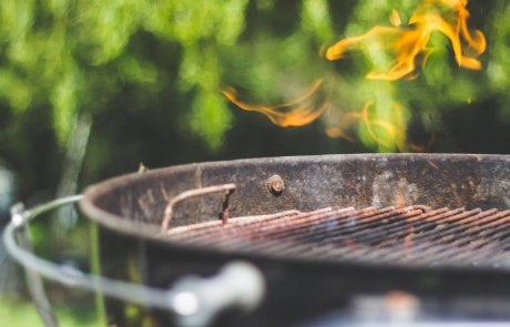 Family BBQs in our garden area | Blue Monkey Cornwall