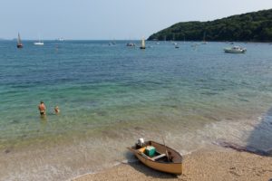 Kingsand Beach in Cornwall