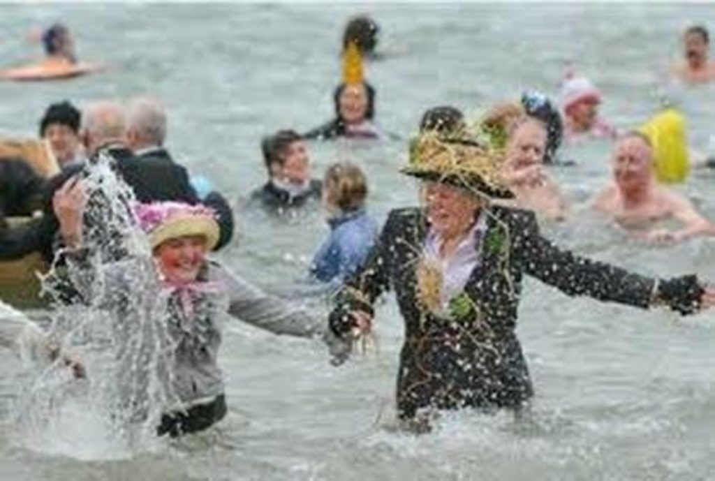 New Year's Day, Cawsand, Cornwall