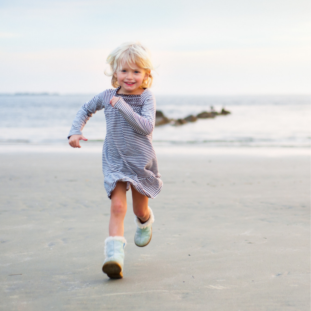 girl on the beach