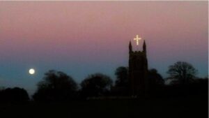 Moonlit-church-a-seaside-wedding