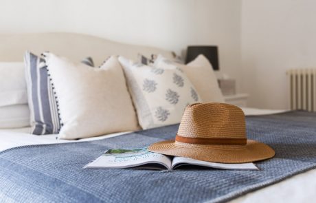 Fluffy white towels | Blue Monkey Cornwall