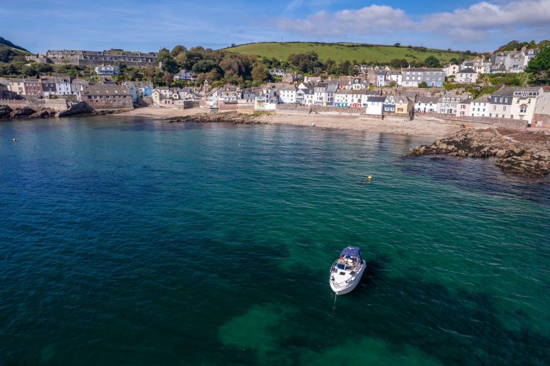 Kingsand and Cawsand from the sea